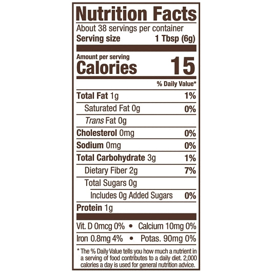 Ghirardelli Unsweetened Cocoa Powder Pouch 8 Ounce Size - 6 Per Case