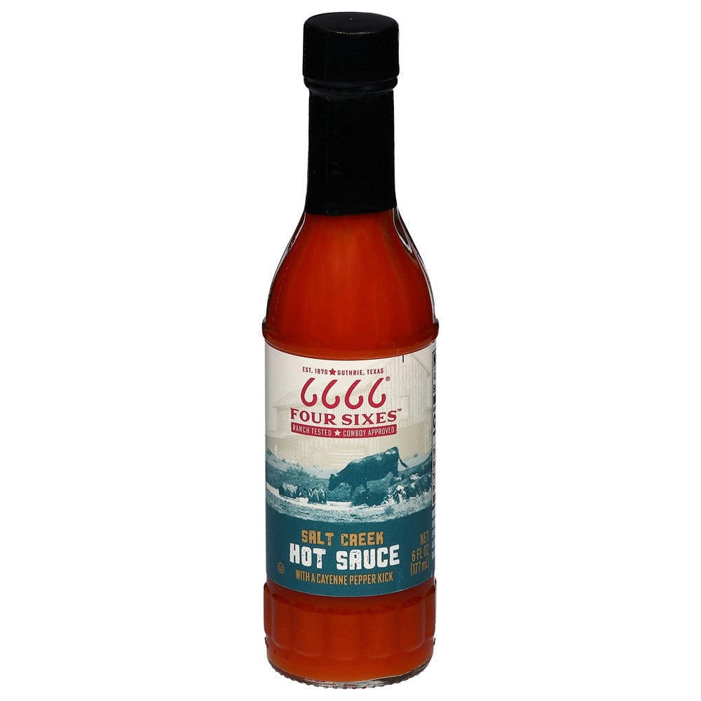 Four Sixes - Hot Sauce Salt Creek - Case of 12-6 FZ
