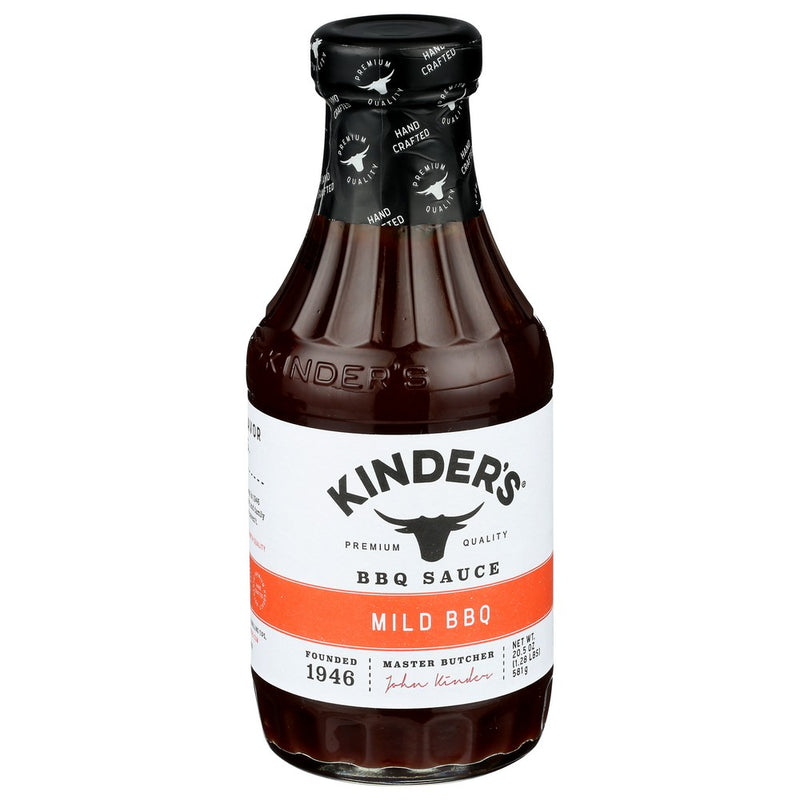 Kinders Sauce Bbq Mild - 21 Ounce, Case of 6