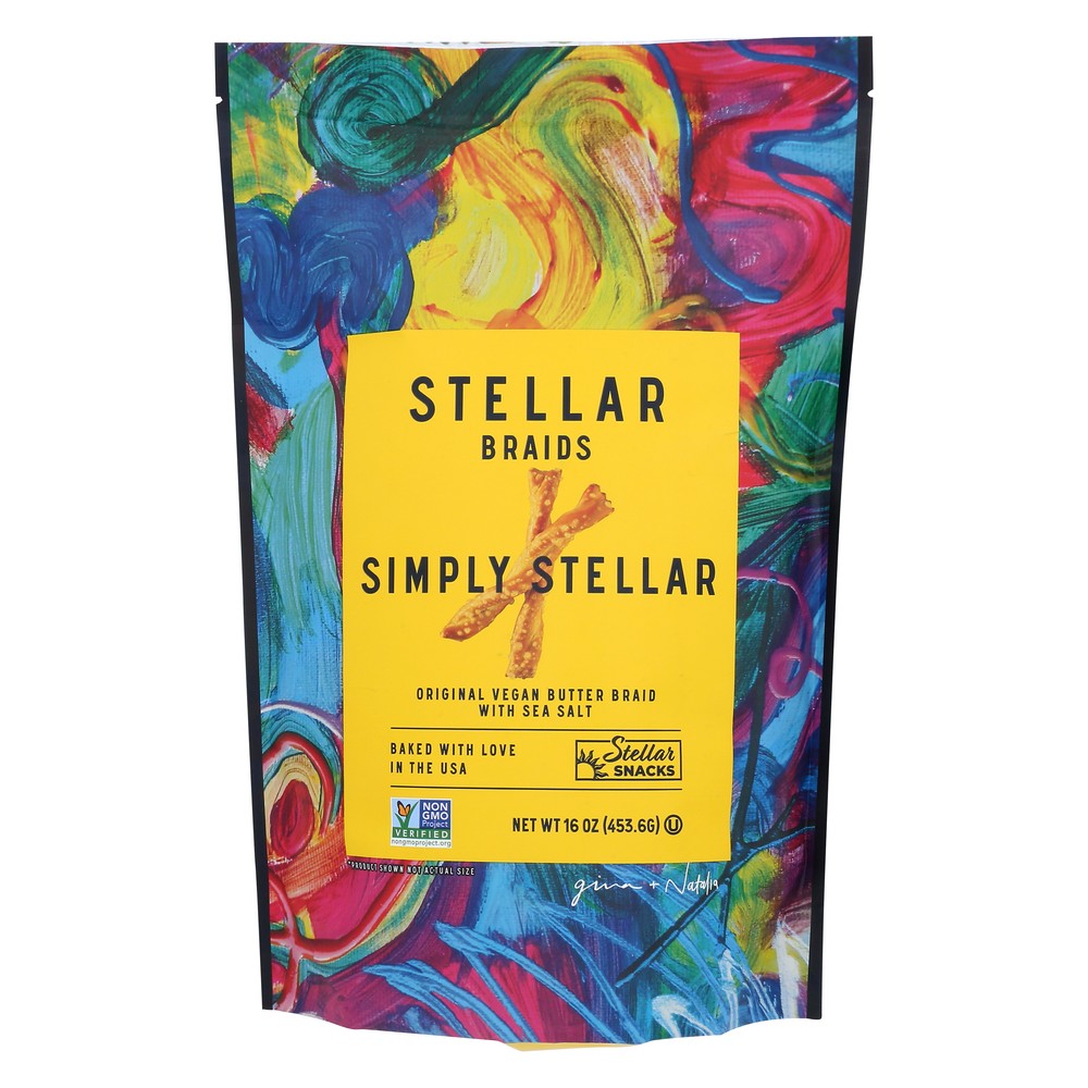 Stellar Braids ,  Pretzel Braids Smply Stlr 16 Ounce,  Case of 12