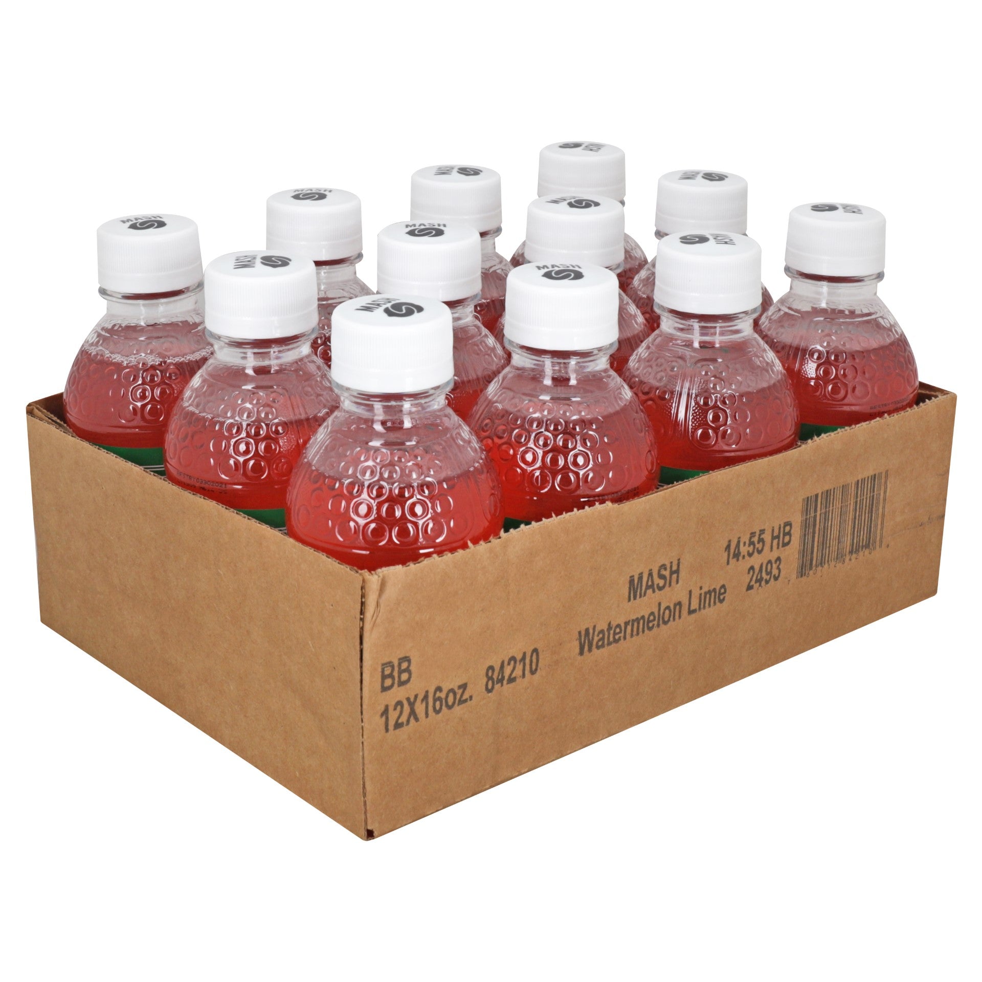 Mash Watermelon Lemon Lime Case 16 Fluid Ounce - 12 Per Case