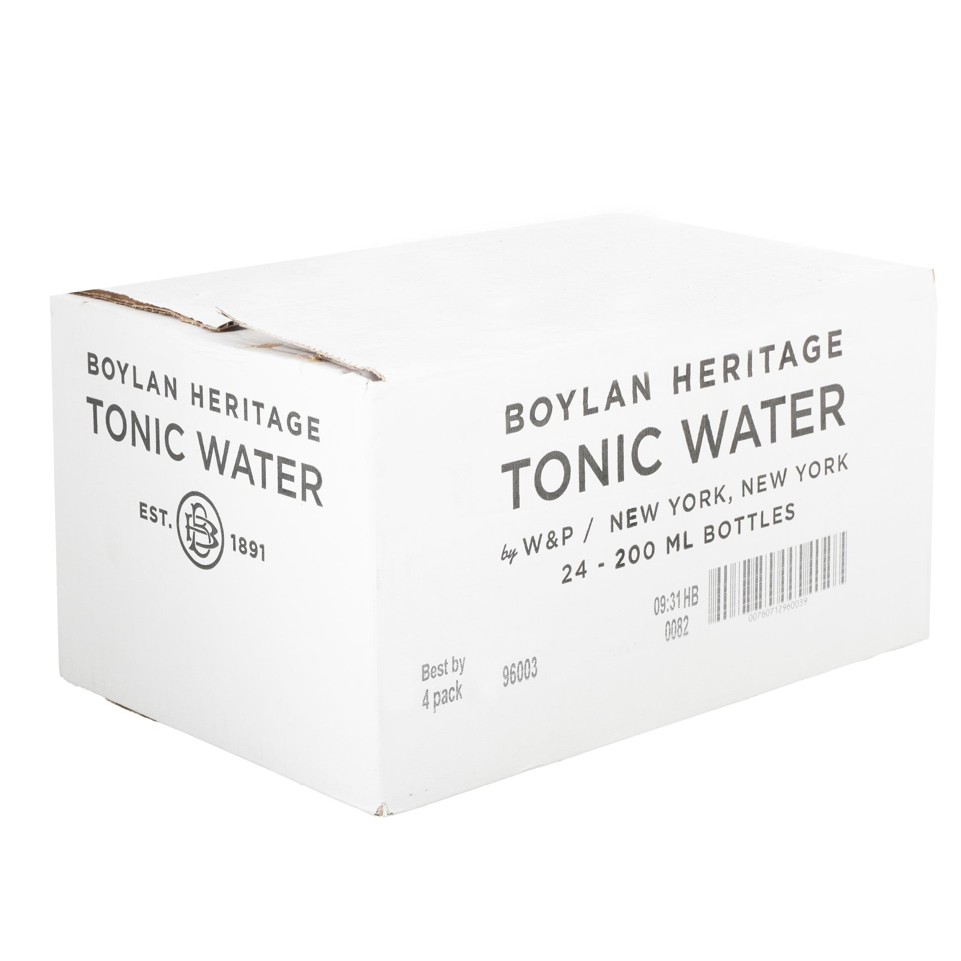 Tonic Water Case 200 ML - 24 Per Case