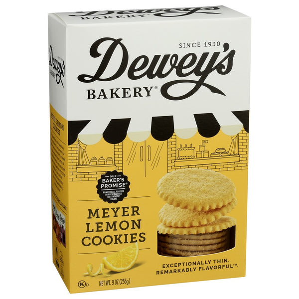 Deweys Cookie Moravn Meyer Lemon - 9 Ounce, Case of 6