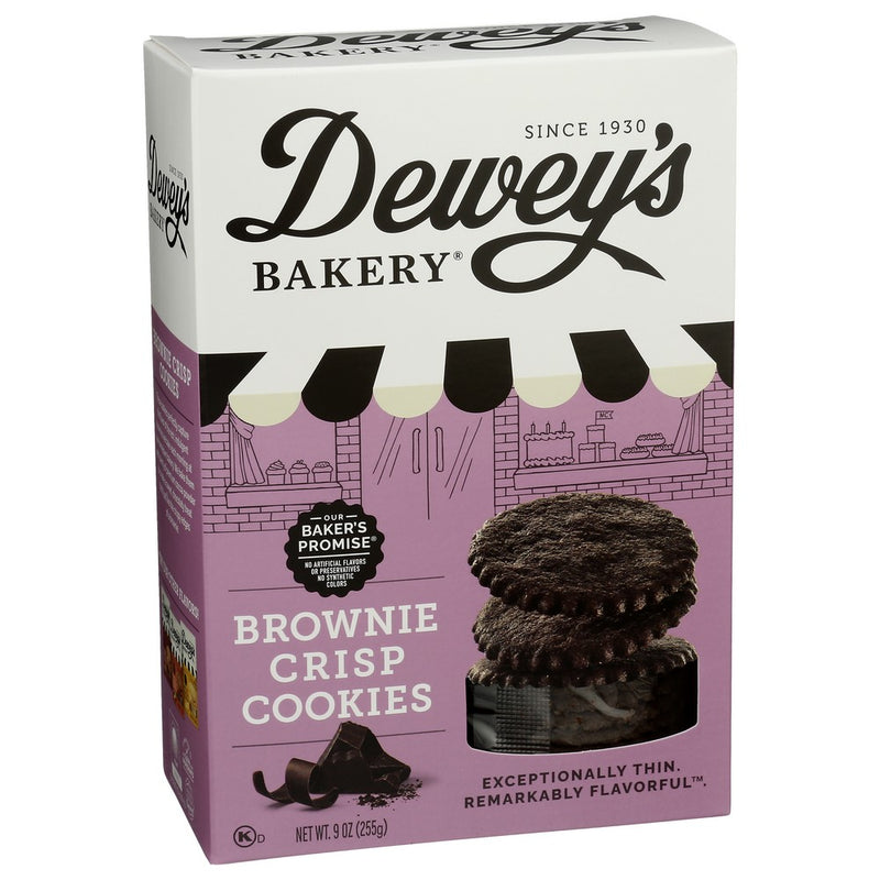 Deweys Brownie Crsp Morvan Style - 9 Ounce, Case of 6