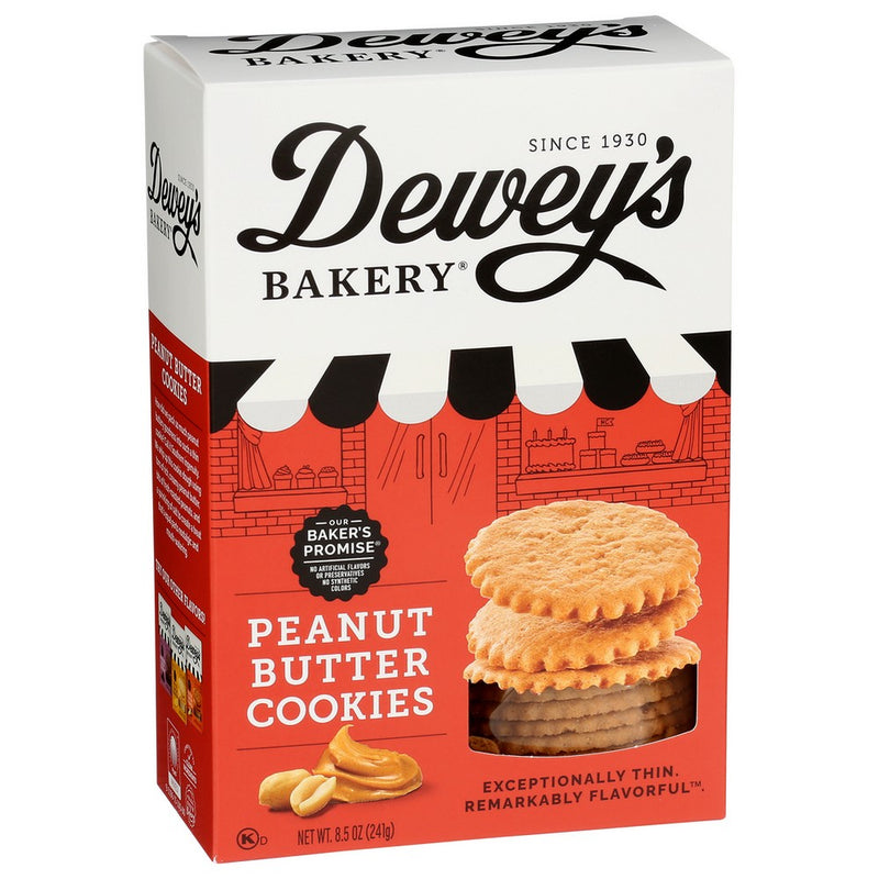 Deweys Cookie Moravn Peanut Butter - 9 Ounce, Case of 6