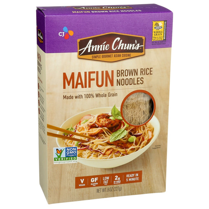 Annie Chuns Noodle Brown Rice Maifun - 8 Ounce, Case of 6