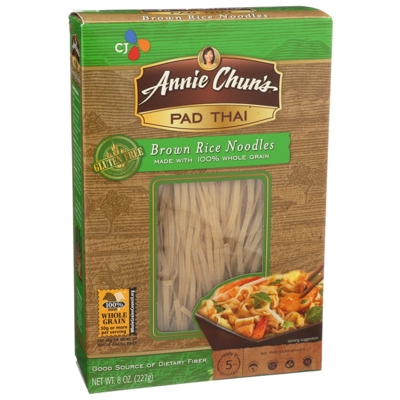 Annie Chuns Noodle Brown Rice Pad Thai - 8 Ounce, Case of 6