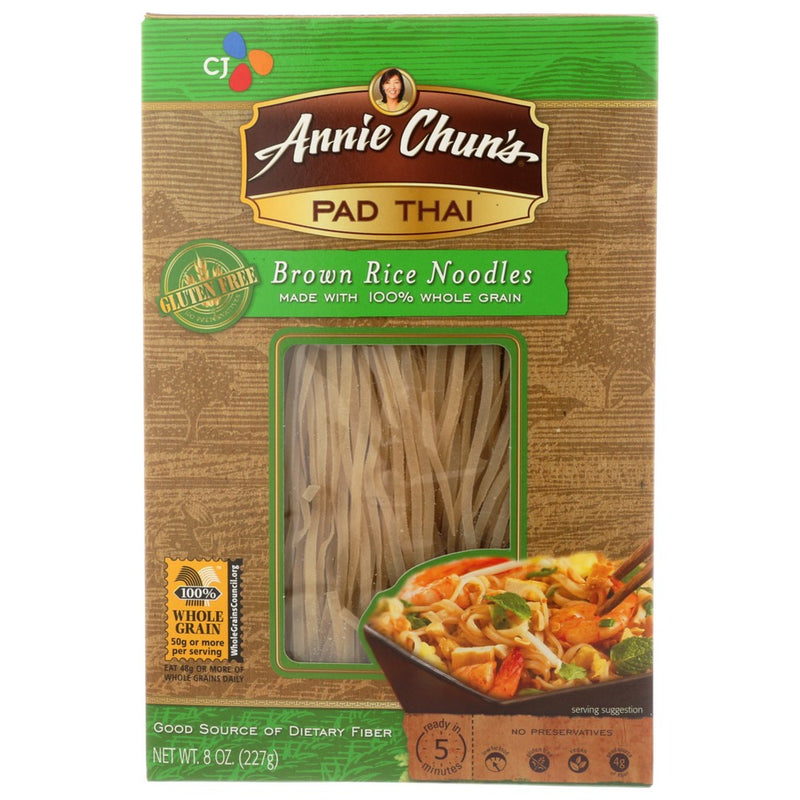 Annie Chuns Noodle Brown Rice Pad Thai - 8 Ounce, Case of 6