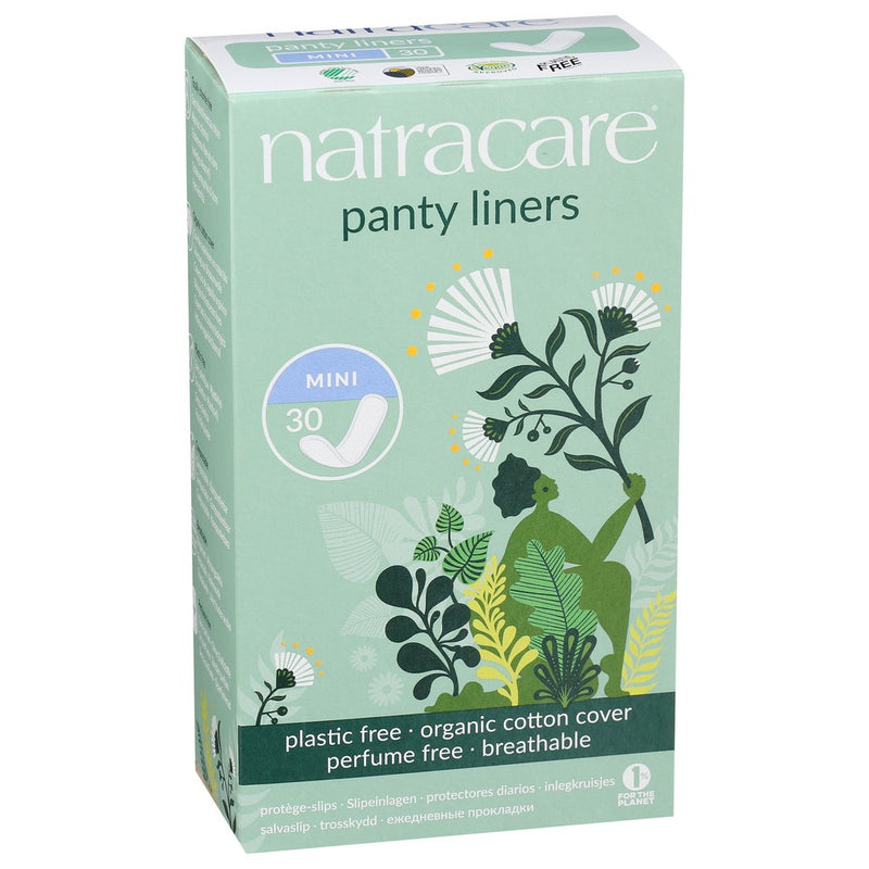 Natracare Panty Liner Mini Breathbl - 30 Piece, Case of 1