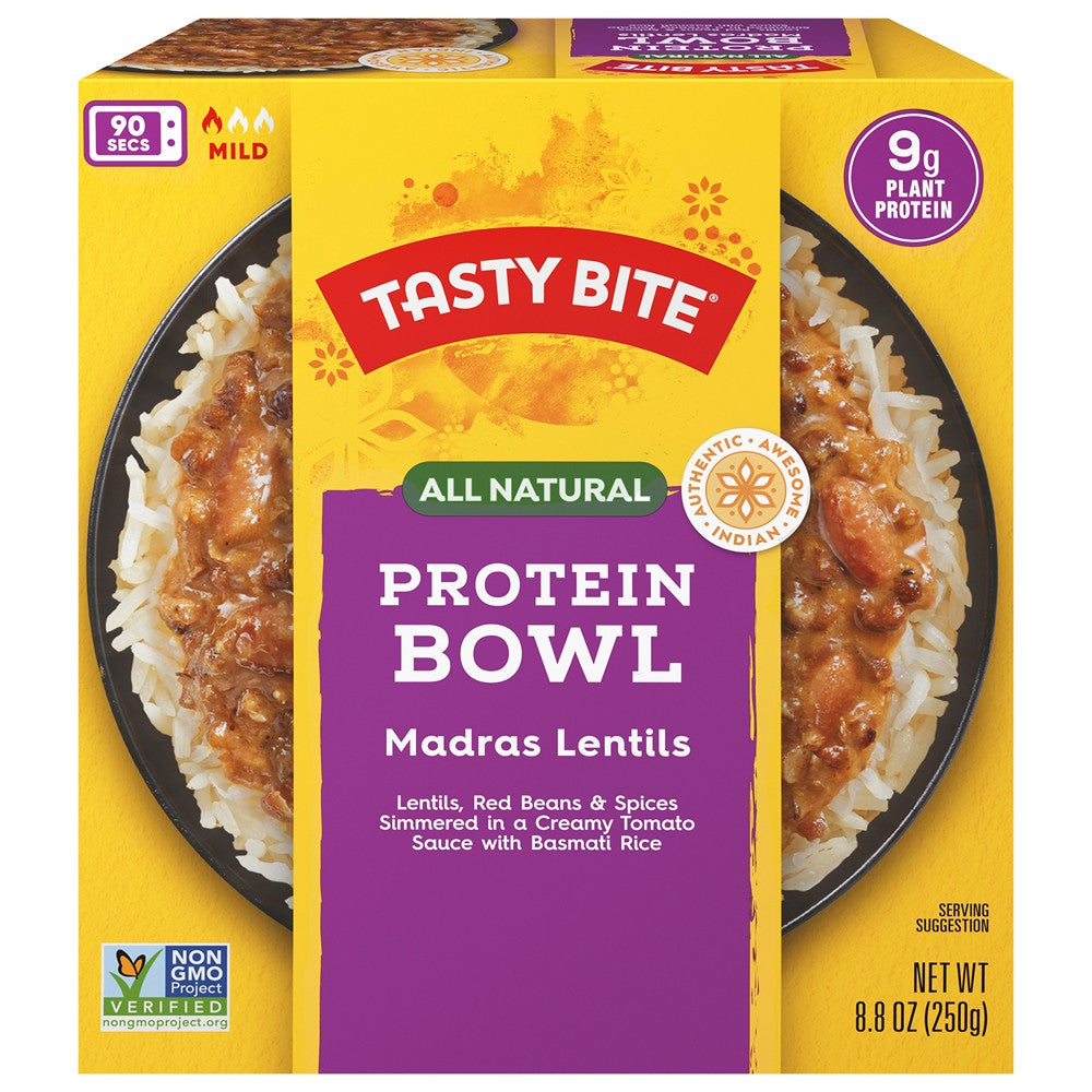 Tasty Bite - Bowl Chili & Rice - Case of 6-8.8 OZ