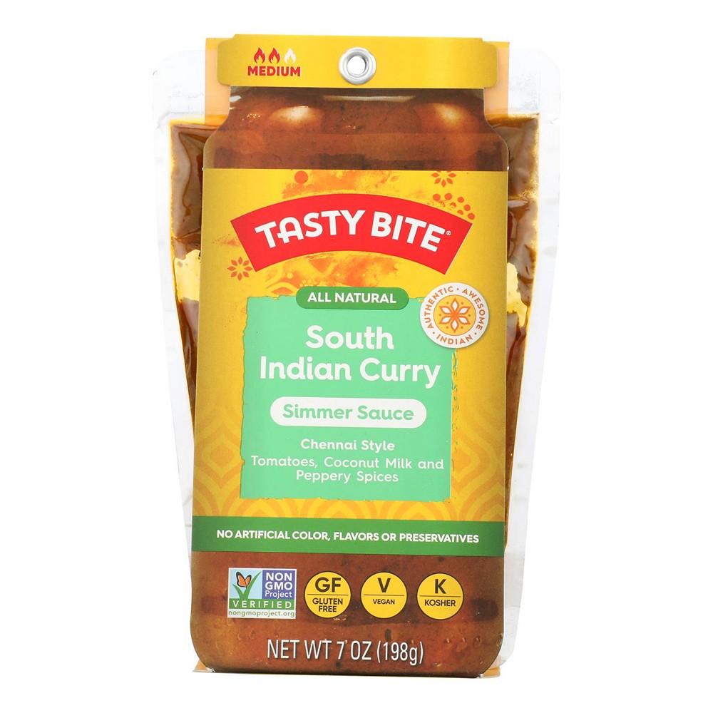 Tasty Bite - Simmr Sce South Indn Crry - Case of 10-7 OZ