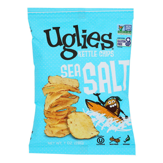 Uglies - Potato Chip Sea Salt - Case of 32 - 1.0 Ounce