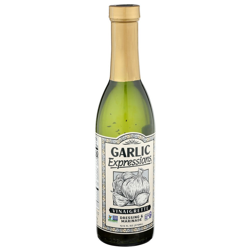 Garlic Expressions Drssng Vngrt Garlic - 13 Ounce, Case of 12