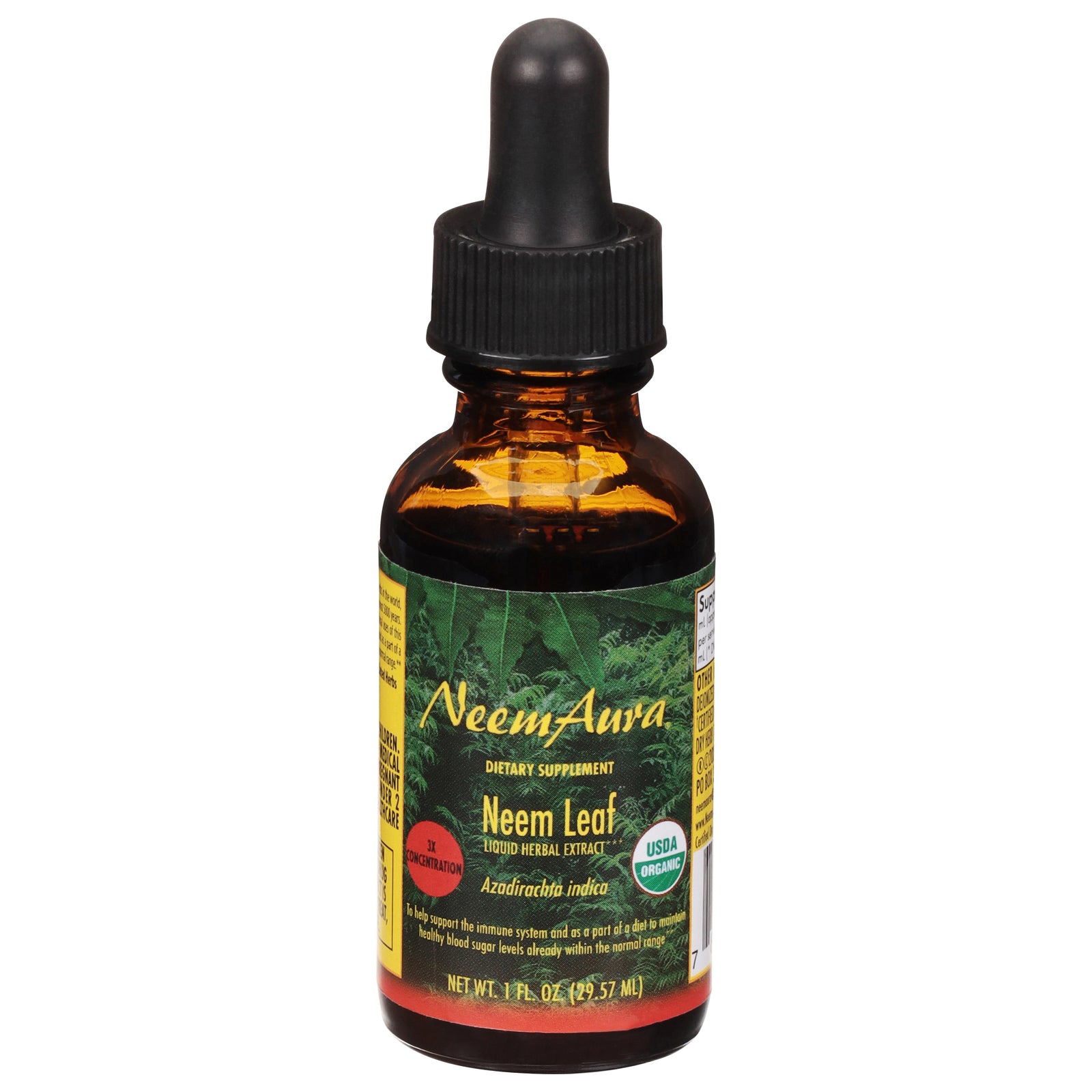 Neemaura Naturals - Neem Leaf Extract 3x - 1 Each - 1 FZ