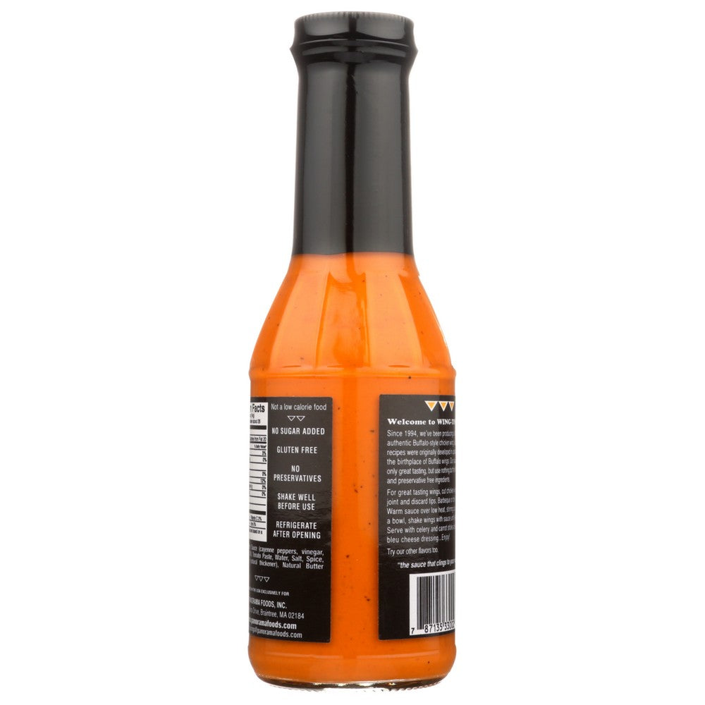 Wing-Time® 33007, Wing-Time Medium Buffalo Wing Sauce, 13 Oz.,  Case of 6