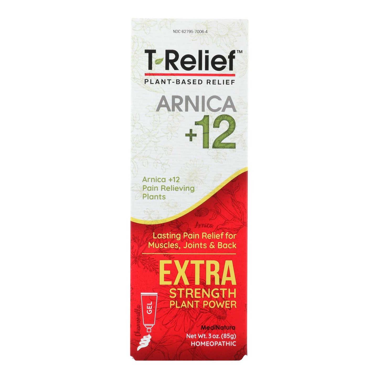 T-relief-medinatura - Pain Rlf Extra Strgth Gel - 1 Each-3 Ounce