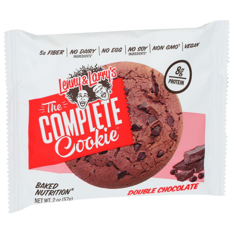 Lenny & Larrys Bar Cookie Double Chocolate - 2 Ounce, Case of 12