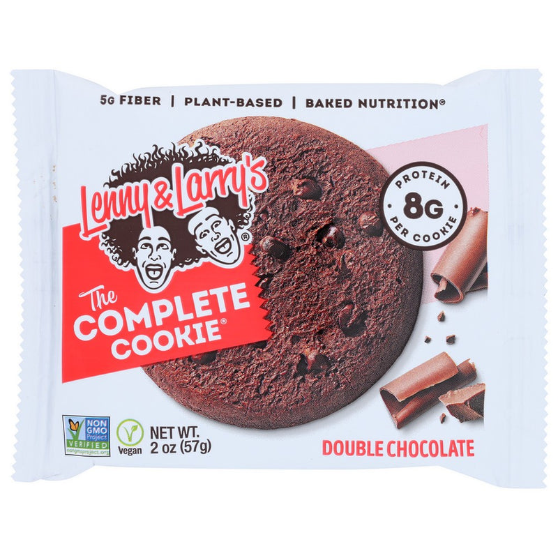 Lenny & Larrys Bar Cookie Double Chocolate - 2 Ounce, Case of 12