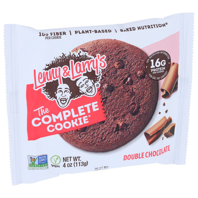 Lenny & Larrys Cookie Dbl Chocolate Comp - 4 Ounce, Case of 12