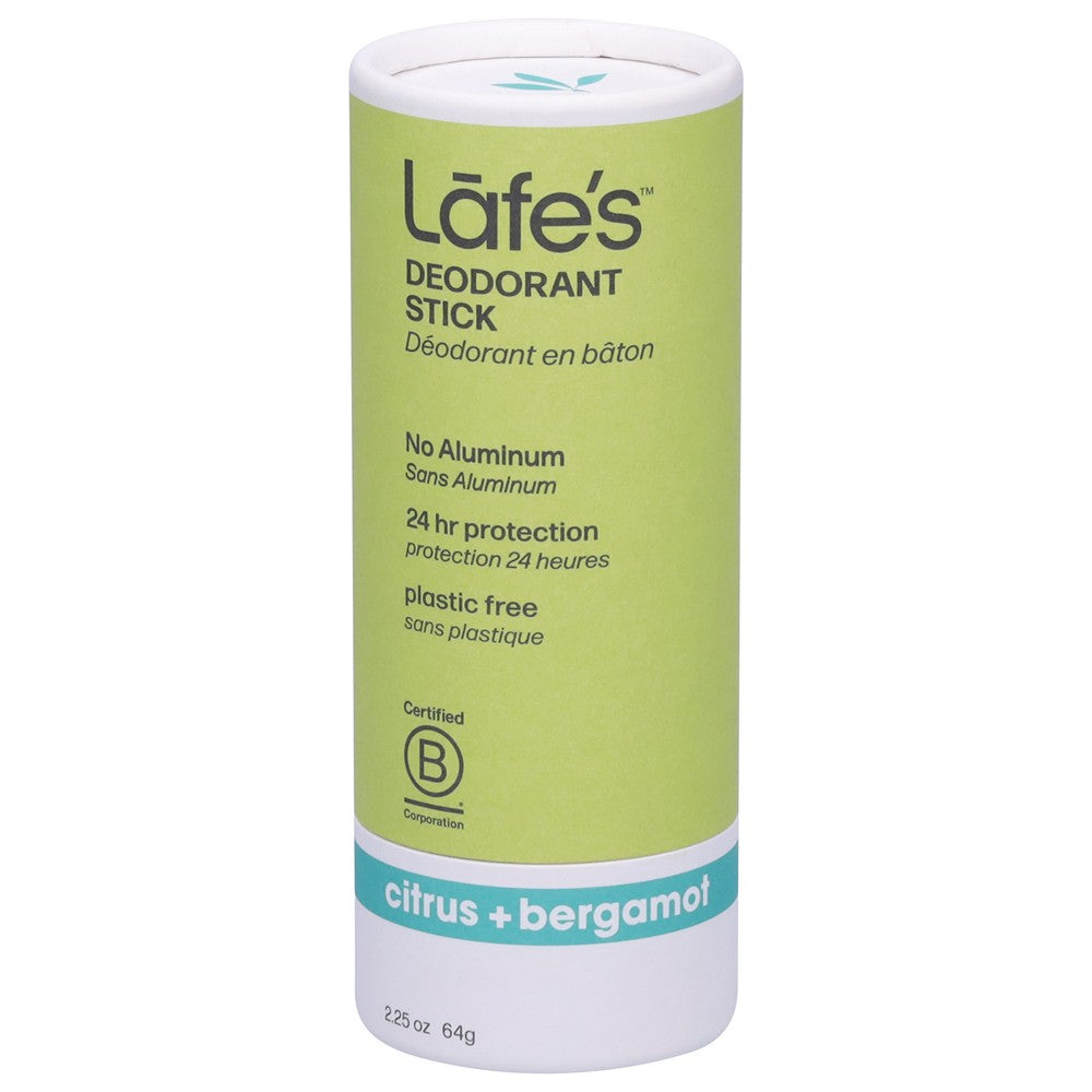 Lafe's Natural Body Care - Deod Ctrs Brgmt Plstc Fr - EA of 1-2.25 OZ