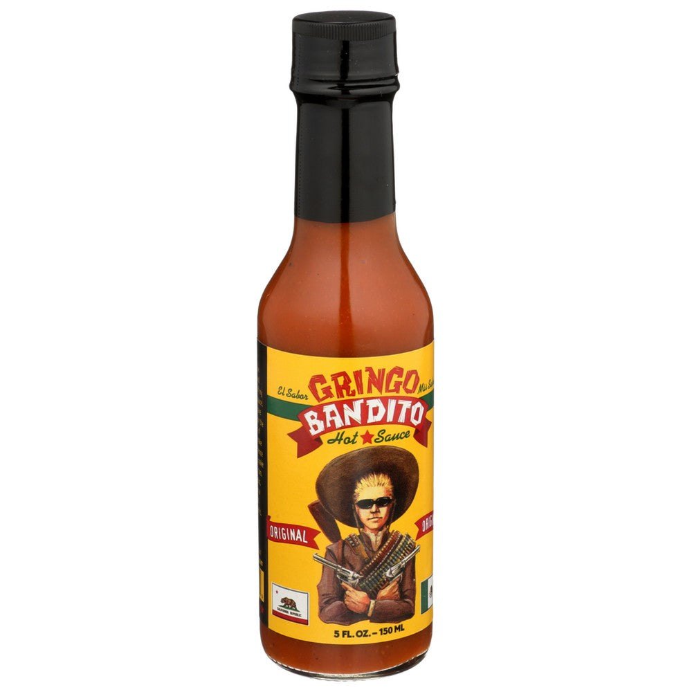 Gringo Bandito 794171151509, Mild Hot Sauce Original Red Sauce 5 Fluid Ounce,  Case of 12