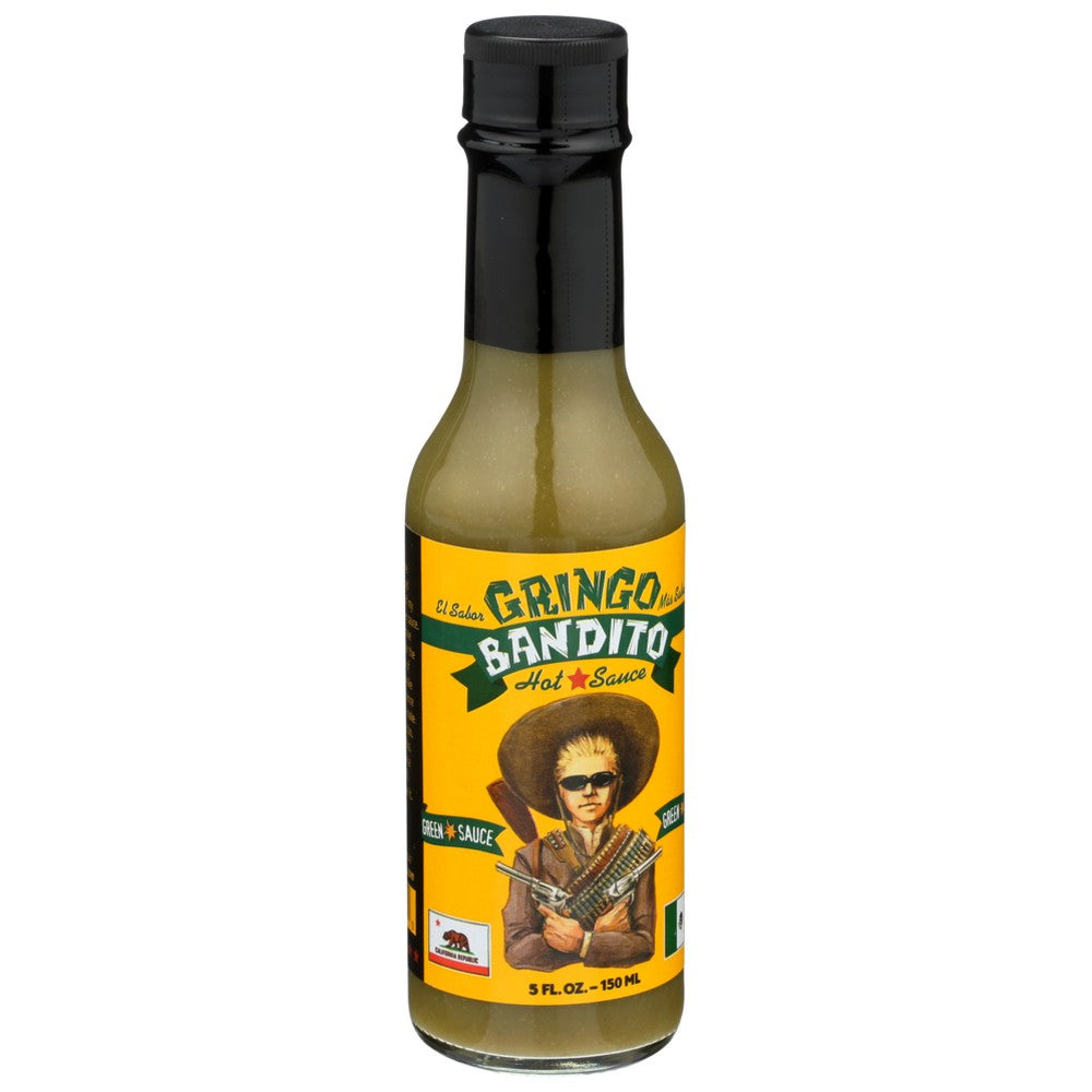 Gringo Bandito 794171151530, Medium Hot Sauce Green Sauce 5 Fluid Ounce,  Case of 12