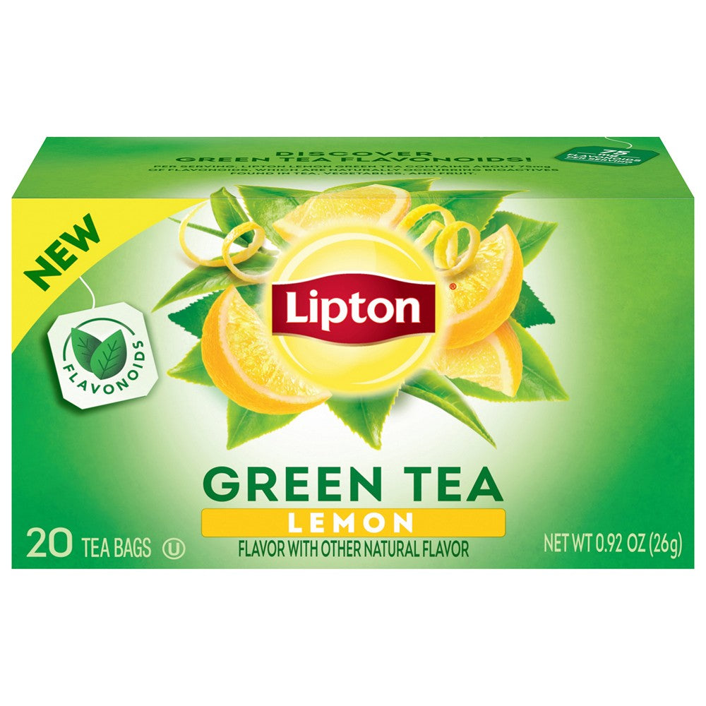 Lipton - Tea Green Lemon - Case of 6-20 CT