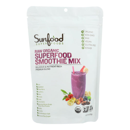 Sunfood - Smthie Mix Raw Sprfd - 1 Each-8 Ounce