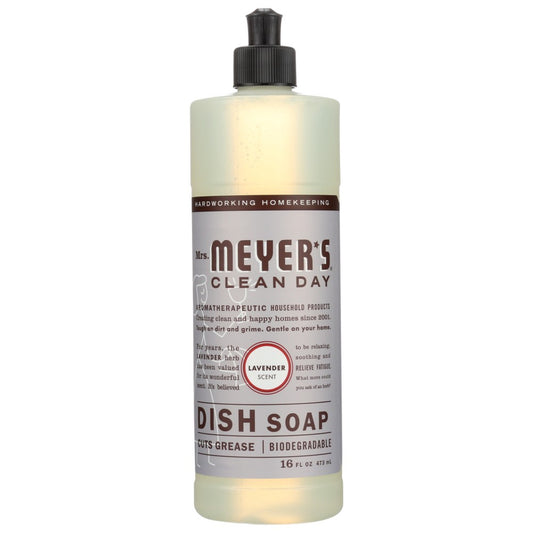 Mrs. Meyer's Clean Day® 650391, Mrs. Meyer's Clean Day Lavender Dish Soap, 16 Oz.,  Case of 6