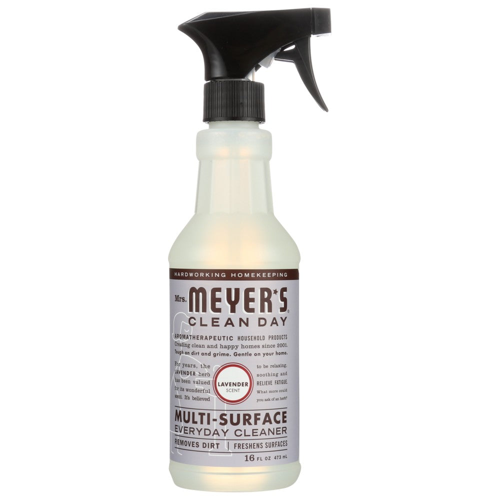 Mrs. Meyer's Clean Day® 663011, Mrs. Meyer's Clean Day Lavender Multi-Surface Cleaner, 16 Oz.,  Case of 6