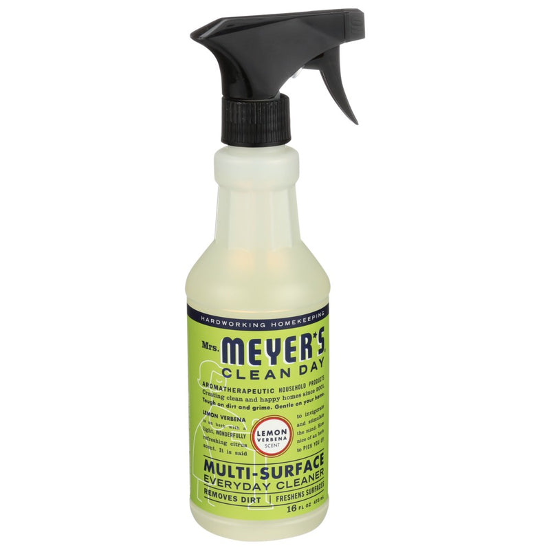 Mrs Meyers Clean Day Multi Clnr Lemon Verbena - 16 Ounce, Case of 6