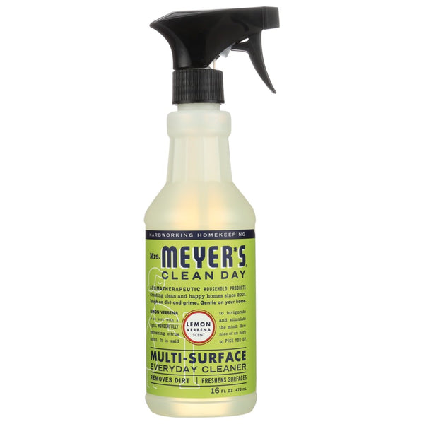 Mrs Meyers Clean Day Multi Clnr Lemon Verbena - 16 Ounce, Case of 6