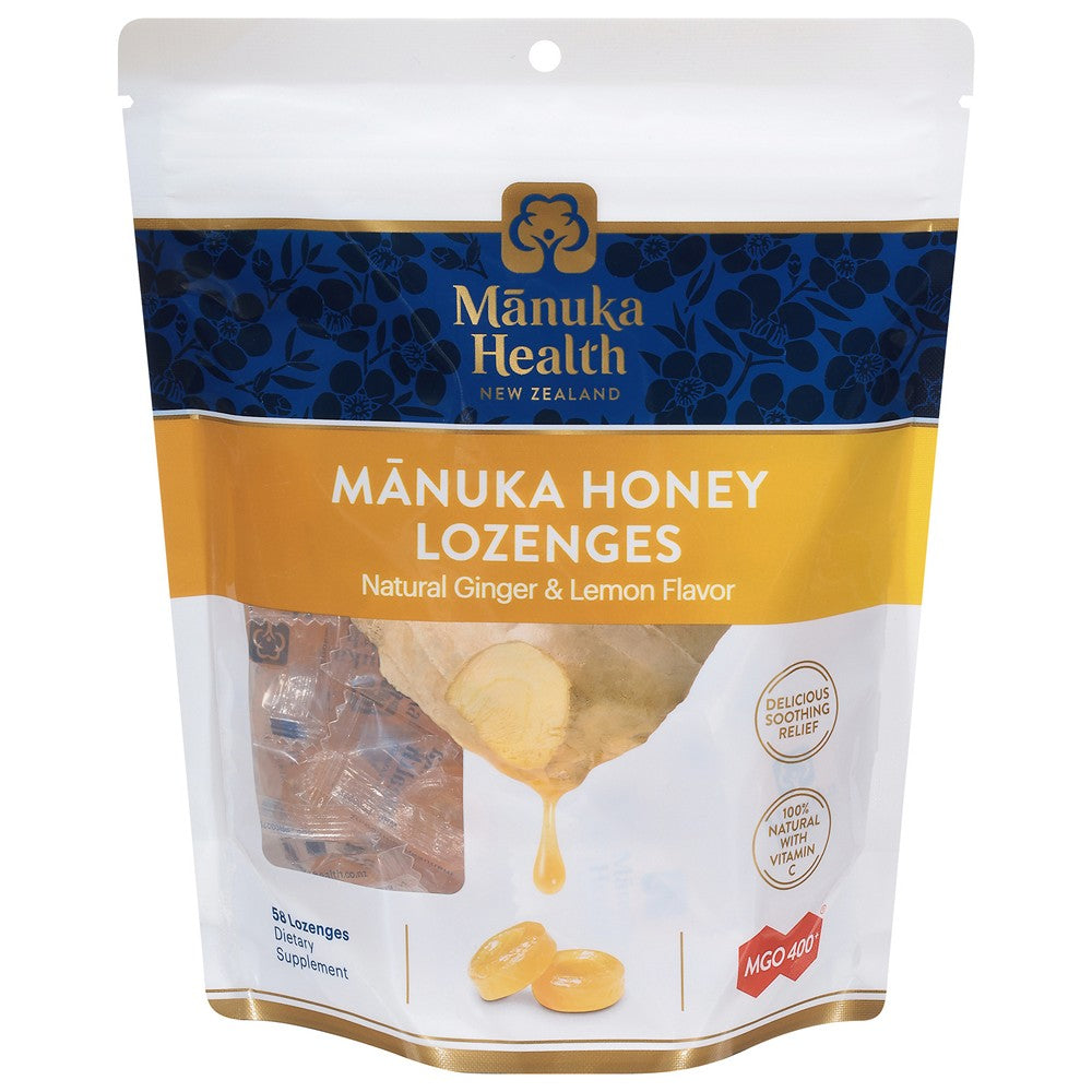 Manuka Health - Loz Hny Mgo 400+ Lmn Gng - EA of 1-58 CT