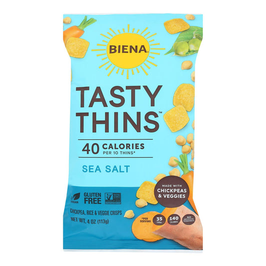 Biena Llc - Tasty Thins Sea Salt - Case of 12-4 Ounce