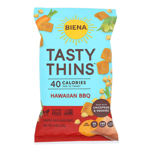 Biena Llc - Tasty Thins Hawaiian Bbq - Case of 12-4 Ounce