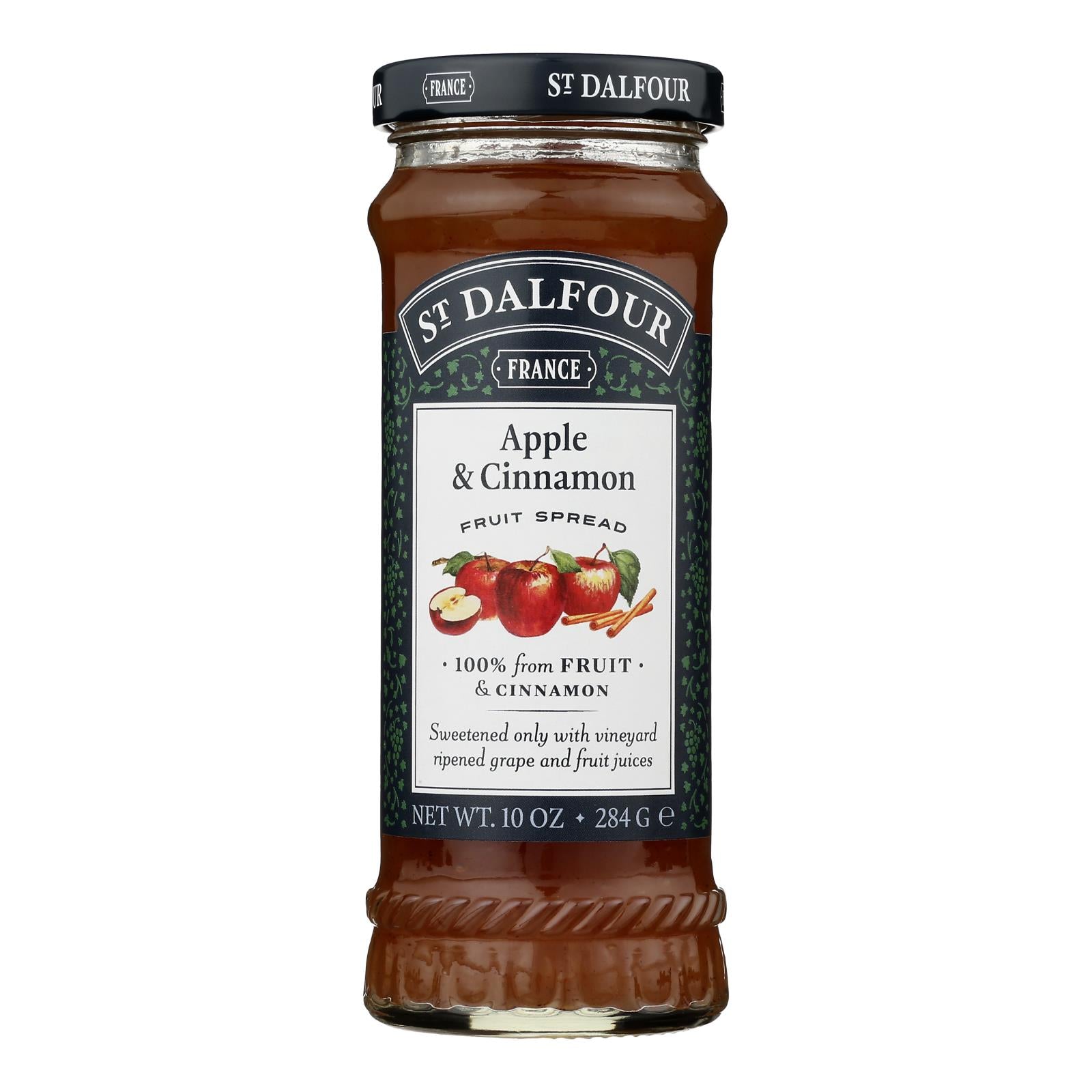 St Dalfour - Consrv Apple Cinnamon - Case of 6 - 10 Ounce