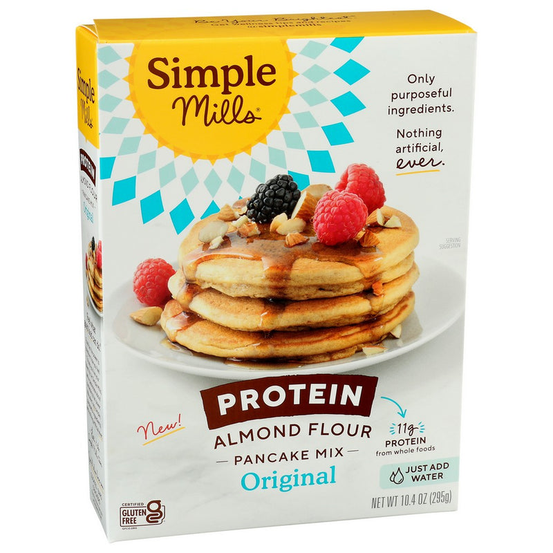 Simple Mills Pancake Mx Almnd Flour Prtn - 10 Ounce, Case of 6