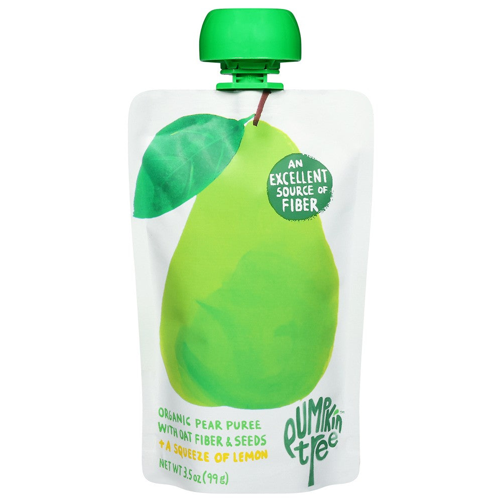Pumpkin Tree Organic - Oats Sd Og2 Pear Lemon - Case of 10-3.5 OZ