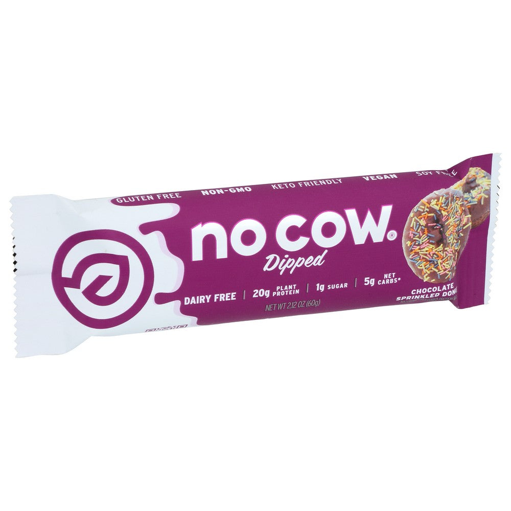 No Cow 50566,  Vegan Protein Bar 2.12 Ounce,  Case of 12