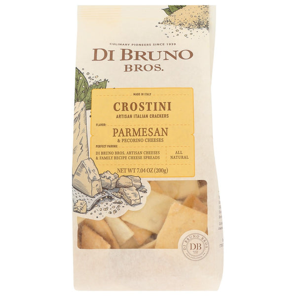 Dibruno Crostini Parm Pecorino - 7 Ounce, Case of 12