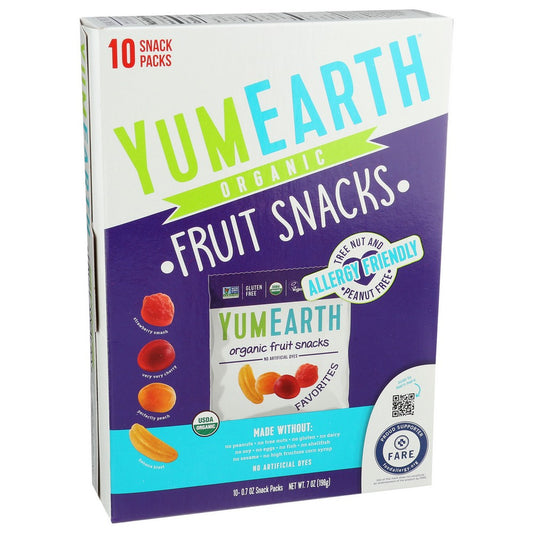 Yumearth® ,  Organicanic Fruit Snacks Box 7 Ounce,  Case of 6