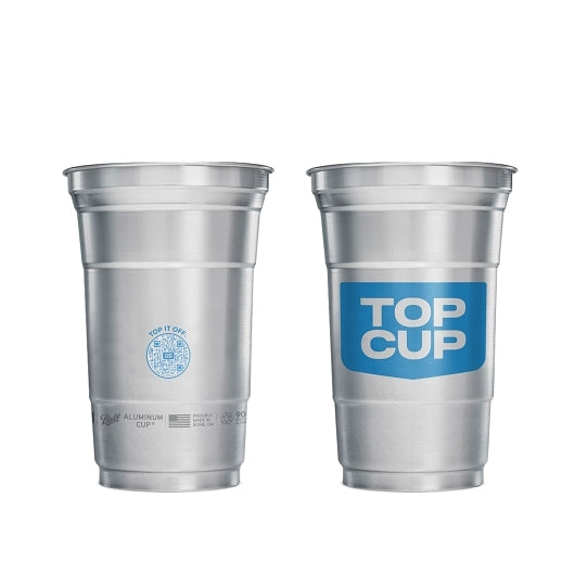 Ball Corporation Blue Top Cup 9 Ounce 15 Packs - 43 Each