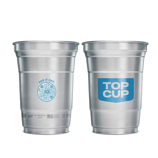 Ball Corporation Top Cup Blue Cup 16 Ounce 15 - 40 Each