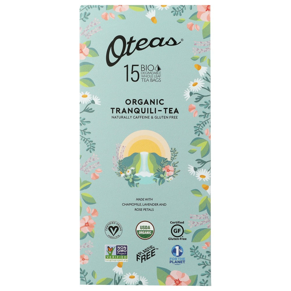 Oteas ,  Organicanic Tranquil-Tea 1.19 Ounce,  Case of 6