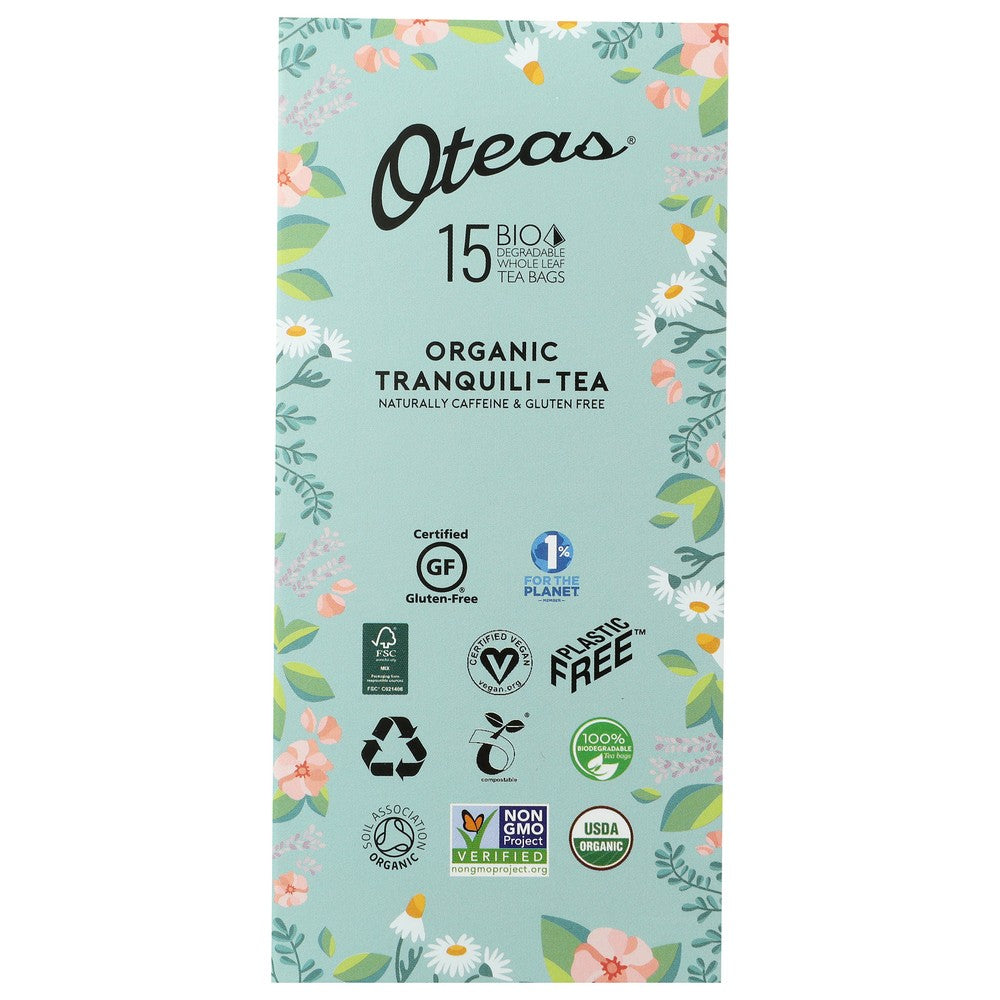 Oteas ,  Organicanic Tranquil-Tea 1.19 Ounce,  Case of 6