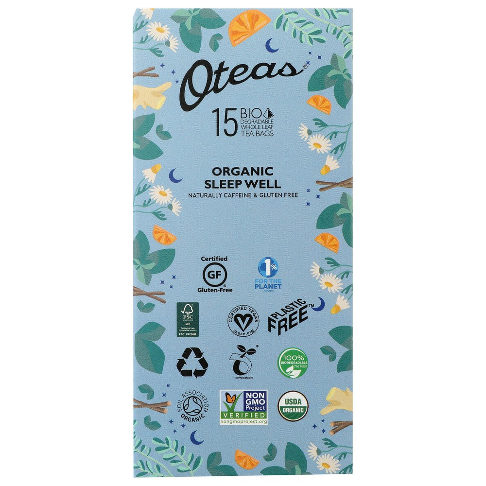 Oteas ,  Organicanic Sleepwell 1.19 Ounce,  Case of 6