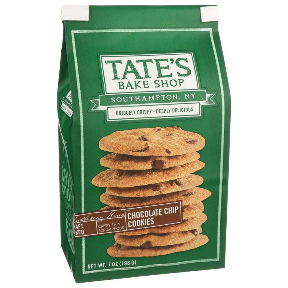 Tate's Bake Shop® , Tate's Bake Shop Cookies, Chocolate Chip, 7 Oz.,  Case of 6