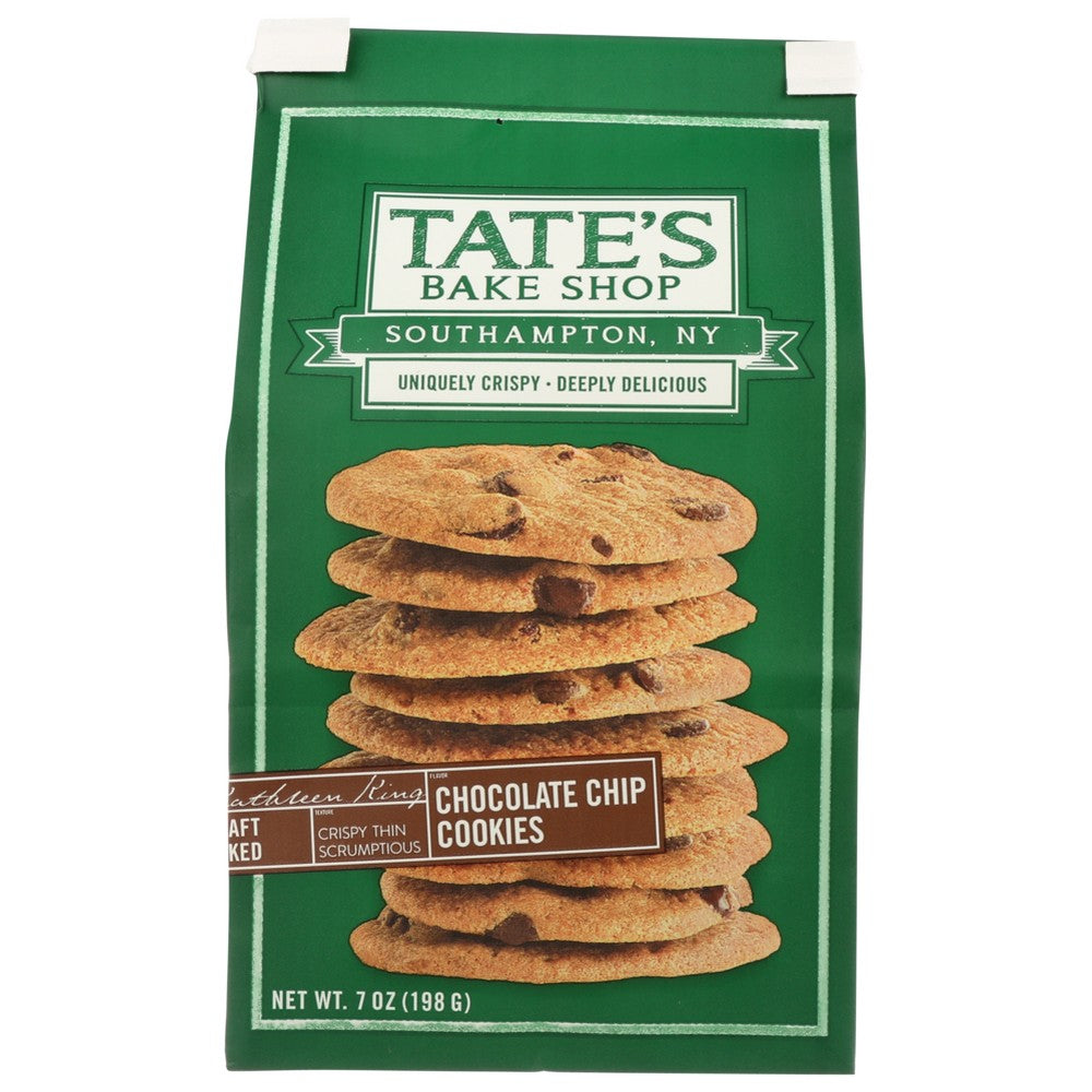 Tate's Bake Shop® , Tate's Bake Shop Cookies, Chocolate Chip, 7 Oz.,  Case of 6