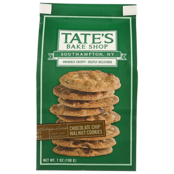 Tate's Bake Shop® , Tate's Bake Shop Cookies, Chocolate Chip Walnut, 7 Oz.,  Case of 6