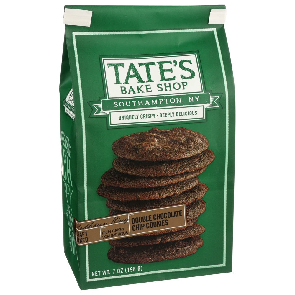 Tate's Bake Shop® , Tate's Bake Shop Cookies, Double Chocolate Chip, 7 Oz.,  Case of 6